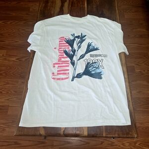 Civil Regime Graphic Print White T-Shirt